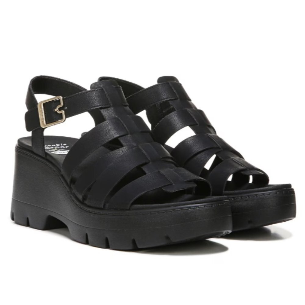 DR. SCHOLL'S Women's Check It Out Ankle Strap Sandals